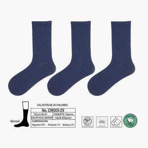 Chaussettes antibactériennes en coton sans couture anti-peluches
