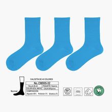 Chaussettes antibactériennes en coton sans couture anti-peluches