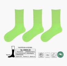 Chaussettes antibactériennes en coton sans couture anti-peluches