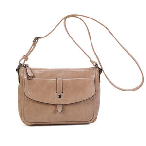 Sac porté en bandoulière zippé avec une longue sangle réglable