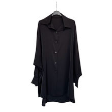 Chemise en tissu 100% polyester avec bouton sur la manche