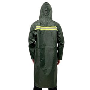 Impérméable pour adulte avec bande réfléchissante sur le dos