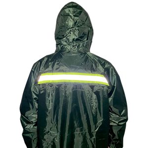 Impérméable pour adulte avec bande réfléchissante sur le dos