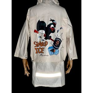 Imperméable pour enfant avec bande réfléchissante sur le dos