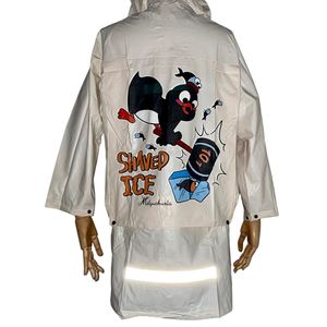 Imperméable pour enfant avec bande réfléchissante sur le dos