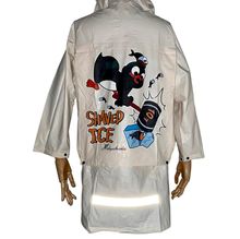 Imperméable pour enfant avec bande réfléchissante sur le dos