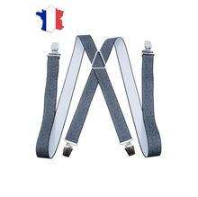 Bretelles élastiques ornées d'imprimé de petit cachemire