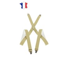 Bretelles élastiques Hercule avec fixation par pinces métalliques