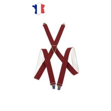 Bretelles élastiques Hercule avec fixation par pinces métalliques
