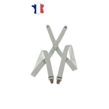 Bretelles élastiques Hercule avec fixation par pinces métalliques
