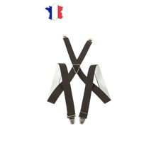 Bretelles élastiques Hercule avec fixation par pinces métalliques