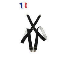 Bretelles élastiques Hercule avec fixation par pinces métalliques