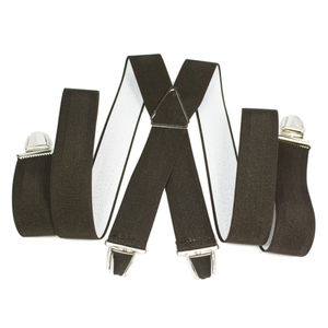 Bretelles élastiques en X et attaches à pinces robustes