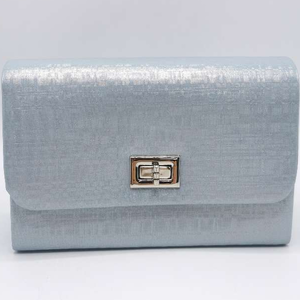 Sac à main pochette à rabat avec fermeture en tourniquet