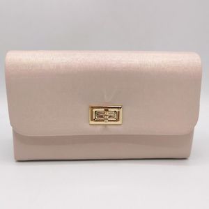 Sac à main pochette à rabat avec fermeture en tourniquet