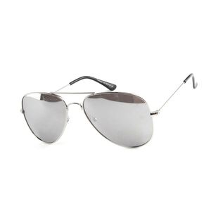 Lunettes unisexes de style aviateur avec des verres miroités