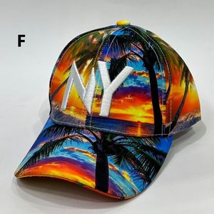 Casquette "NY" pour enfant avec des motifs aux couleurs vives