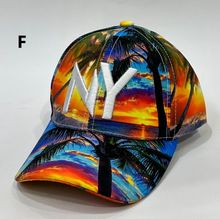 Casquette "NY" pour enfant avec des motifs aux couleurs vives