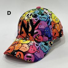 Casquette "NY" pour enfant avec des motifs aux couleurs vives