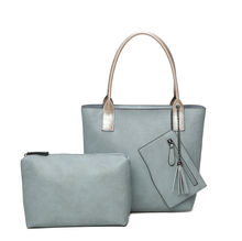 Sac cabas zippé 2 en 1 avec une pochette zippée détachable