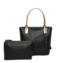 Sac cabas zippé 2 en 1 avec une pochette zippée détachable