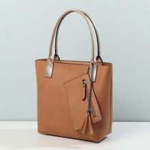 Sac cabas zippé 2 en 1 avec une pochette zippée détachable
