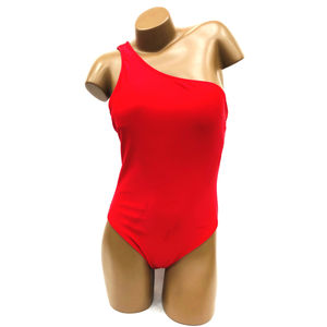 Maillot de bain 1 pièce au décolleté asymétrique
