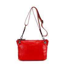 Sac avec bandoulière à motif et détails plissés sur les côtés