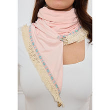 Cape à frange avec grande étoile en sequins au dos