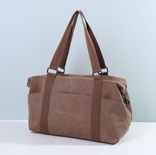 Sac de voyage rectangulaire fabriqué en toile robuste