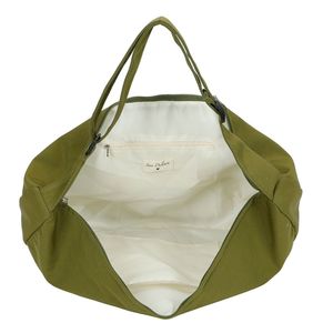 Sac porté en bandoulière tout en toile souple et et léger