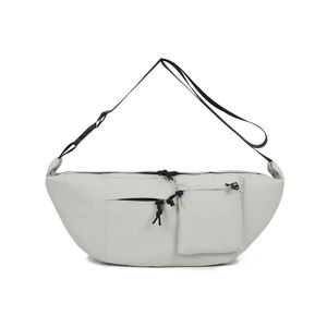 Sac bandoulière 100 % toile ultra léger à multiples poches