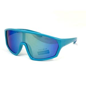 Lunettes de soleil de sport enfant design monobloc look futuriste