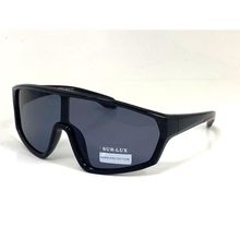 Lunettes de soleil de sport enfant design monobloc look futuriste