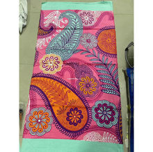 Serviette de plage imprimé au design 2-en-1 idéale en tapis