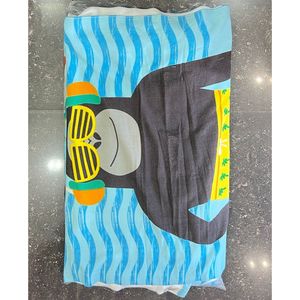 Serviette de plage imprimé au design 2-en-1 idéale en tapis