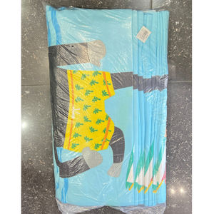 Serviette de plage imprimé au design 2-en-1 idéale en tapis