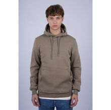 Sweat homme uni à capuche avec poche ventrale