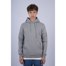 Sweat homme uni à capuche avec poche ventrale