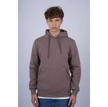 Sweat homme uni à capuche avec poche ventrale