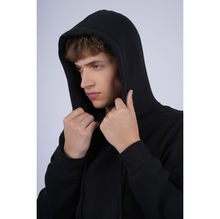 Sweat homme uni à capuche avec poche ventrale