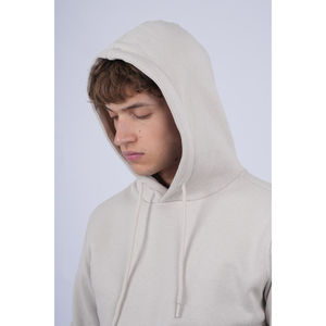 Sweat homme uni à capuche avec poche ventrale