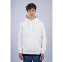 Sweat homme uni à capuche avec poche ventrale