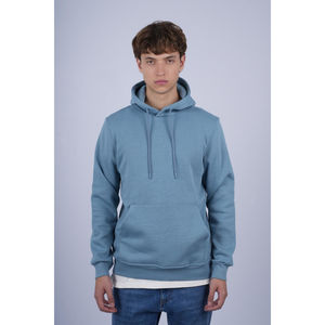Sweat homme uni à capuche avec poche ventrale