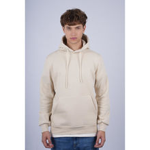 Sweat homme uni à capuche avec poche ventrale