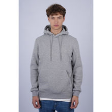 Sweat homme uni à capuche avec poche ventrale