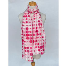 Écharpe à Pois Multicolores