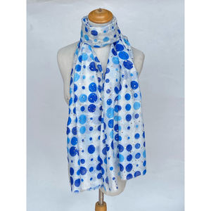 Écharpe à Pois Multicolores