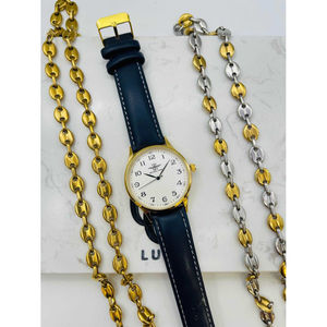 Montre ronde pour homme orné d’index en chiffres romains