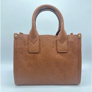 Sac à main simili cuir avec imprimé logo Regina Schrecker